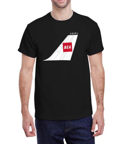 BEA A319 Livery Tail T-Shirt