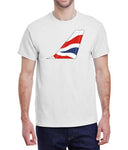 British Airways A380 Livery Tail T-Shirt