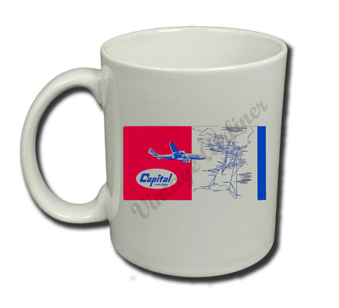 Capital Airlines Vintage Coffee Mug