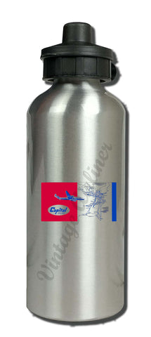 Capital Airlines Vintage Aluminum Water Bottle