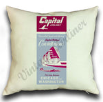 Capital Airlines Pillow Case Cover