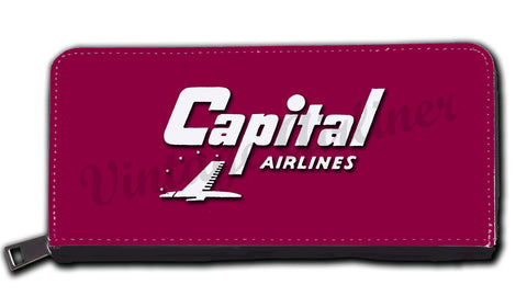 Capital Airlines Rectangular Coin Purse