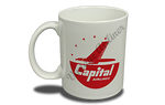 Capital Airlines Red Logo  Coffee Mug