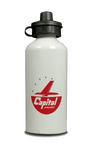 Capital Airlines Logo Aluminum Water Bottle