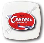 Central Airlines 1950's Vintage Magnets