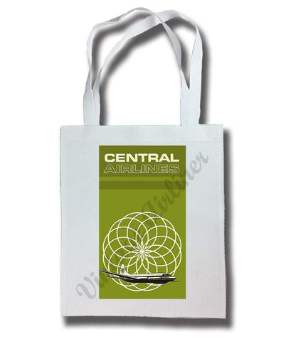 Central Airlines Amarillo-Denver Tote Bag