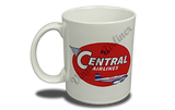Central Airlines Vintage Bag Sticker  Coffee Mug