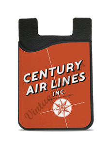 Century Airlines Logo Card Caddy