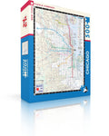City Transit Map Puzzles - Chicago by New York Puzzle Company - (500 pieces)