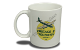 Chicago & Southern Airlines 1940's  Coffee Mug