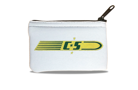Chicago & Southern Airlines 1940's Bag Sticker Rectangular Coin Purse
