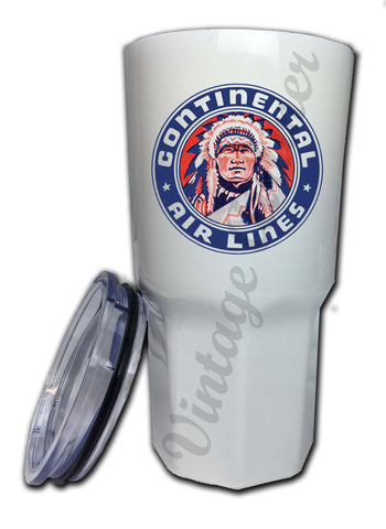 Continental Airlines 1937 Logo Tumbler