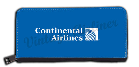 Continental Airlines Last Logo wallet