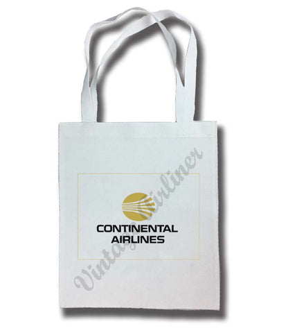 Continental Airlines 1970's Logo Tote Bag