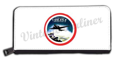 Cubana Airlines1930's Vintage Bag Sticker wallet