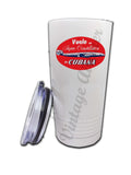 Cubana Airlines 1950's Vintage Bag Sticker Tumbler