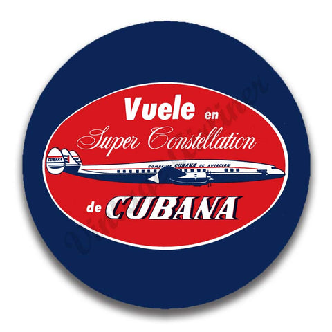 Cubana Airlines 1950's Vintage Magnets