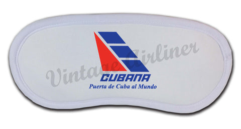 Cubana Airlines Logo Sleep Mask
