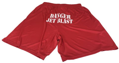 Danger Jet Blast Shorts Back