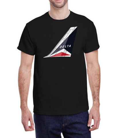 Delta 767 Livery Tail T-Shirt