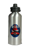 Delta Air Lines Vintage 1950's Dark Blue Aluminum Water Bottle