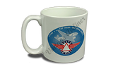 Delta Air Lines Vintage 1930's Bag Sticker  Coffee Mug