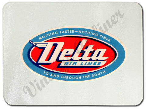 Delta Vintage Image Cutting Board