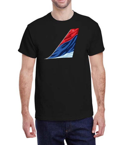 Delta Color In Motion Livery Tail T-Shirt