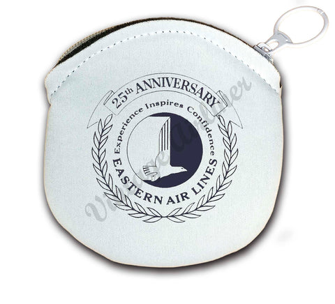 Eastern Airlines 25th Anniversary Round Coin Purse