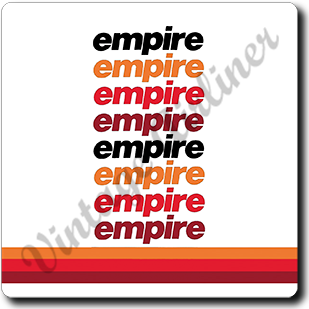 Empire Airlines Logo Square Coaster