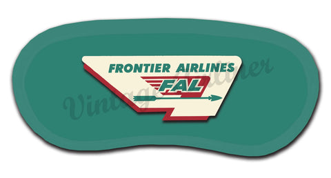 Frontier Airlines 1950's Logo Sleep Mask