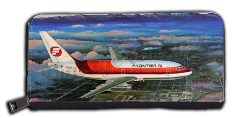 Frontier 737 Last Livery by Rick Broome Wallet