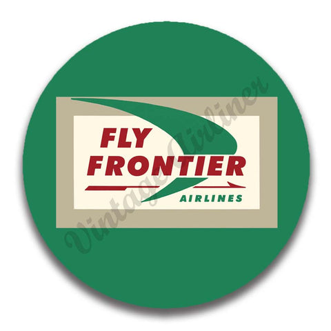 Frontier Airlines 1960's Logo Magnets