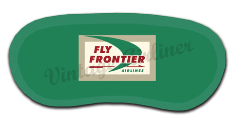 Frontier Airlines 1960's Logo Sleep Mask