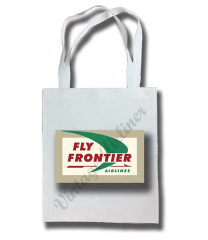 Frontier Airlines 1960's Logo Bag Tote Bag