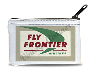 Frontier Airlines 1960's Logo Rectangular Coin Purse