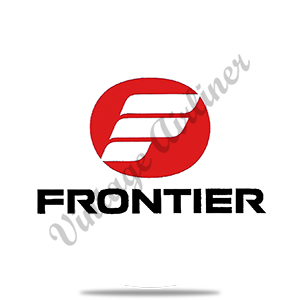 Frontier Airlines Logo 1977-1986 Round Coaster