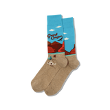 Grand Canyon Men's Travel Themed Crew Socks