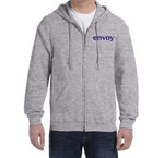 Envoy Airlines Zipped Hooded Sweatshirt