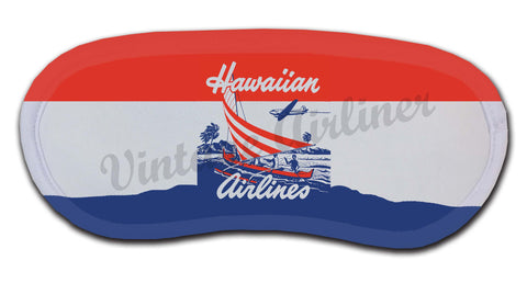 Hawaiian Airlines 1940's Logo Sleep Mask