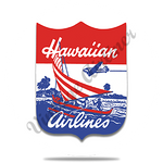 Hawaiian Airlines 1940's Logo Round Coaster