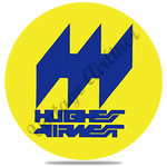 Hughes Airwest Last Logo Round Coaster