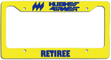 Hughes Airwest Retiree - License Plate Frame