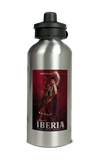 Iberia Airlines 1950's Fandango Dancers Aluminum Water Bottle