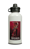 Iberia Airlines 1950's Fandango Dancers Aluminum Water Bottle