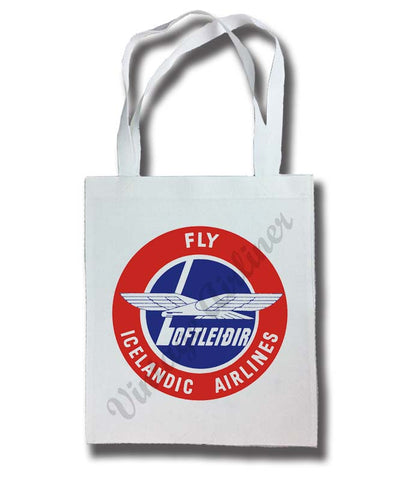Icelandic Airlines Logo Tote Bag