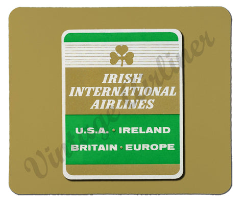 Aer Lingus Irish International Airlines Mousepad