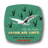 Japan Airlines 1960's Vintage Magnets