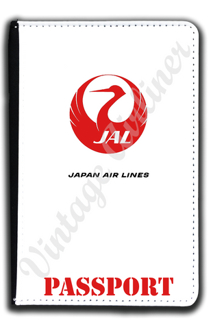 Japan Airlines Logo Passport Case