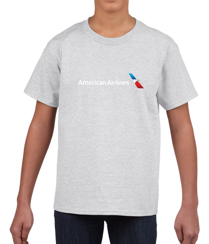 2013 AA Logo Ash Full Chest Kids T-Shirt